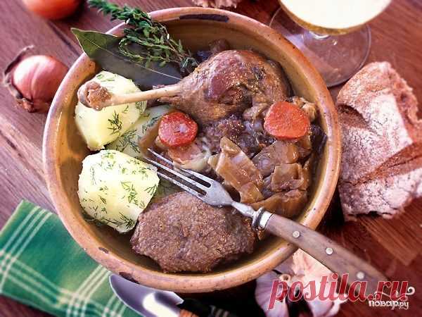 Гусь, тушенный с капустой - пошаговый рецепт с фото на Повар.ру
