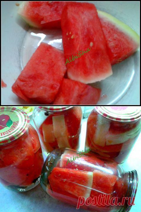 МАРИНОВАННЫЕ АРБУЗЫ | 4vkusa.ru