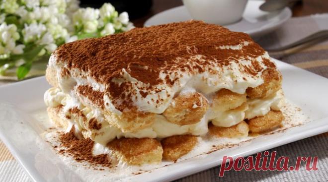 Простой способ приготовления Тирамису.