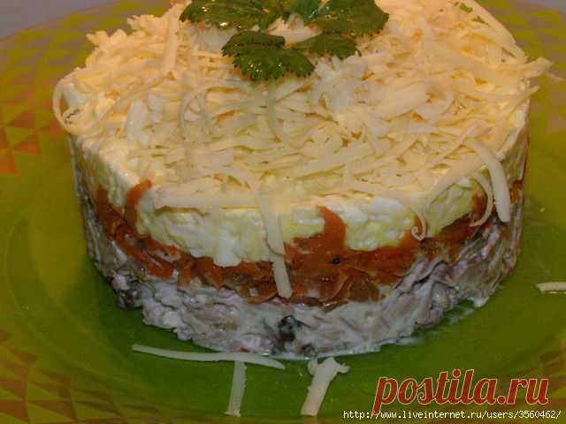 Салат"Вкусный"