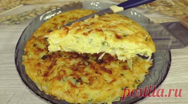 2 яйца и четверть кочана капусты - готовим вкусное блюдо 