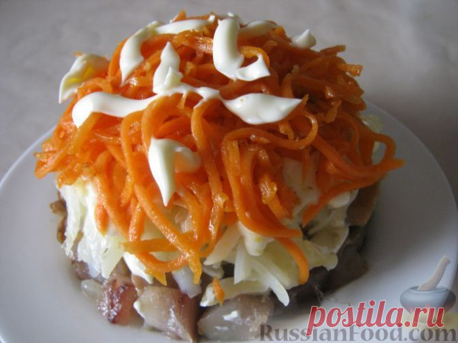 Салат "Лисья шубка" на RussianFood.com