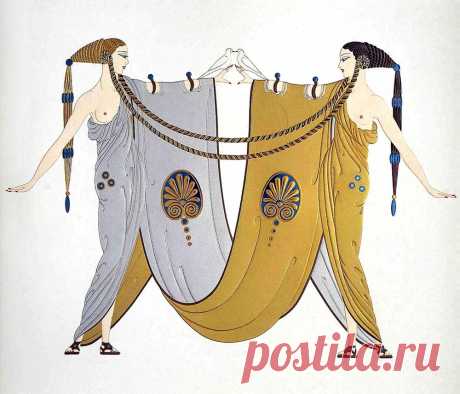 ERTE. Графика. Сестры