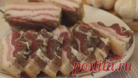 Сало соленное по-деревенски. Быстрый, простой и очень вкусный рецепт! рецепт с фото