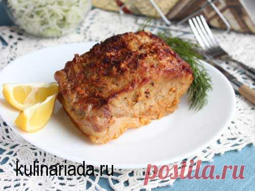 Свиная корейка в духовке >> Кулинариада
