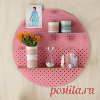 Стильные идеи использования перфорированных панелей в интерьере | Мой дом