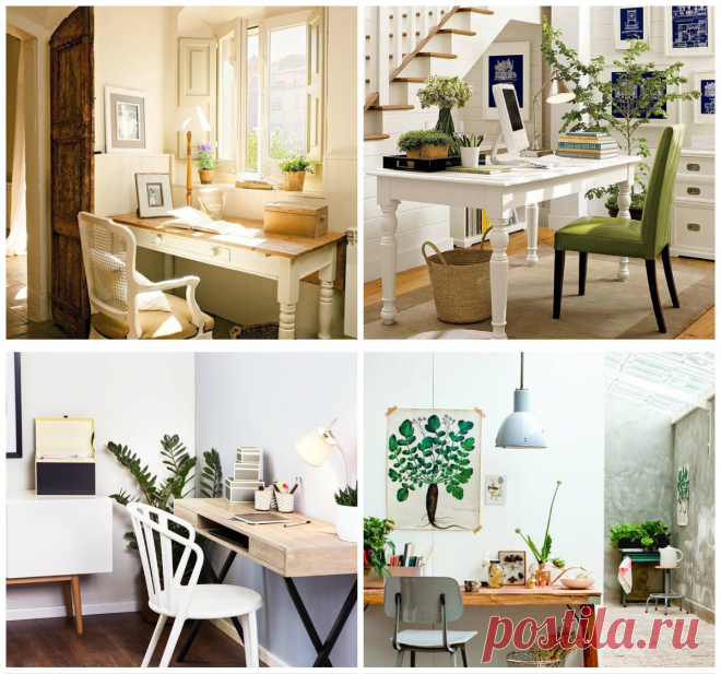 Home office 2018: fashion trends and styles of home office interior design