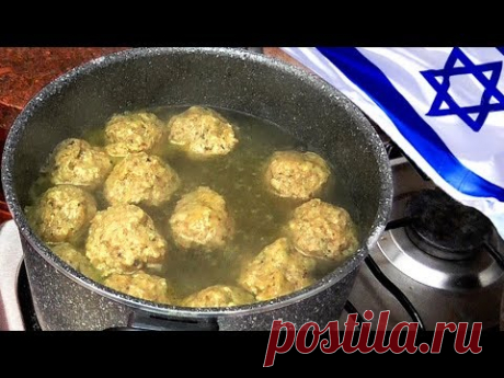 Кнейдлах от лучшего Еврейского Шеф Повара + мясо в грибном соусе + грудинка, фаршированная грибами