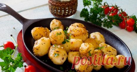 Картофель с чесноком — Sloosh – кулинарные рецепты