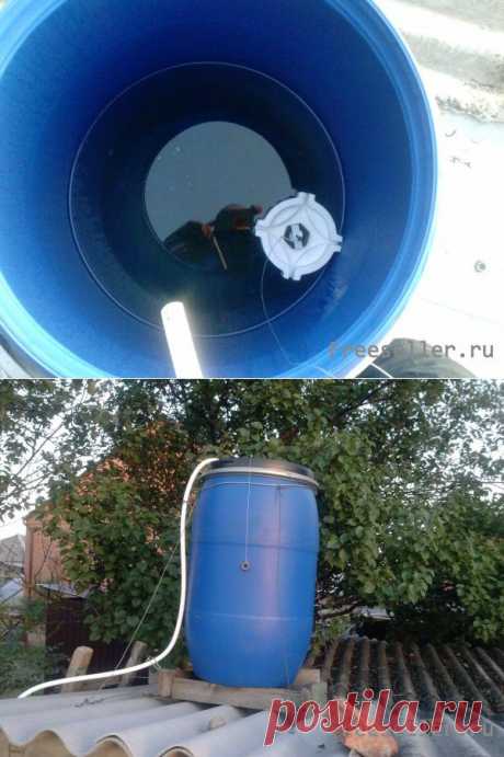 Самодельный датчик уровня воды в летнем душе