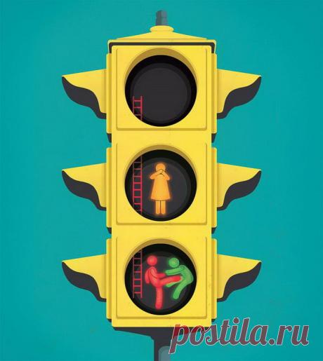 И грустно, и смешно. Ироничные иллюстрации Stephan Schmitz о современном мире 
Художник Стефан Шмитц (Stephan Schmitz) создает одновременно веселые и грустные иллюстрации, посвященные жизни в XXI веке, наполненной гаджетами, самообманом и отсутствием тишины.