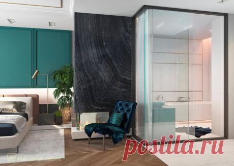 Спальня. Интерьер и гламур. Фото проектов «Вира-АртCтрой»