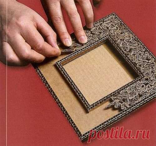 KUFER z artystycznym rękodziełem : Piękne ramy papierowe z tutorialem