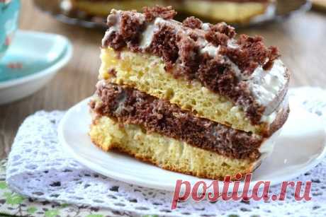 Нежный и вкусный тортик на кефире

Ингредиенты:
Кефир — 1 Стакан
Яйца — 2 Штуки
Сахар — 2/3 Стакана
Сода — 1 Чайная ложка
Мука — 2 Стакана
Какао — 1 Чайная ложка
Сахар — 0,5 Стакана (в крем)
Сметана — 400 Грамм (в крем)

Количество порций: 3-4 


Как приготовить "Нежный и вкусный тортик на кефире"
1. Подготовьте все необходимые ингредиенты.
2. В кефир добавьте соду, погашенную уксусом, затем вбейте яйца и всыпьте сахар. Хорошо перемешайте.
3. Небольшими порциями всыпьте му...
