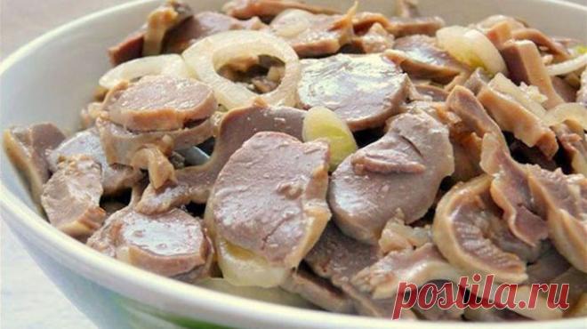 Куриные желудочки маринованные в соевом соусе. Пикантные и невероятно вкусные!