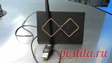 Как сделать антенну для WiFi адаптера и многократно увеличить дальность приема Просто так на обычный китайский Wi-Fi USB адаптер не поймать сигнал, скажем, из соседнего дома. Чтобы значительно увеличить дальность приема, можно сделать из подручных материалов дополнительную антенну для адаптера и повысить дальнобойность Wi-Fi сигнала многократно. Понадобится: Китайский USB