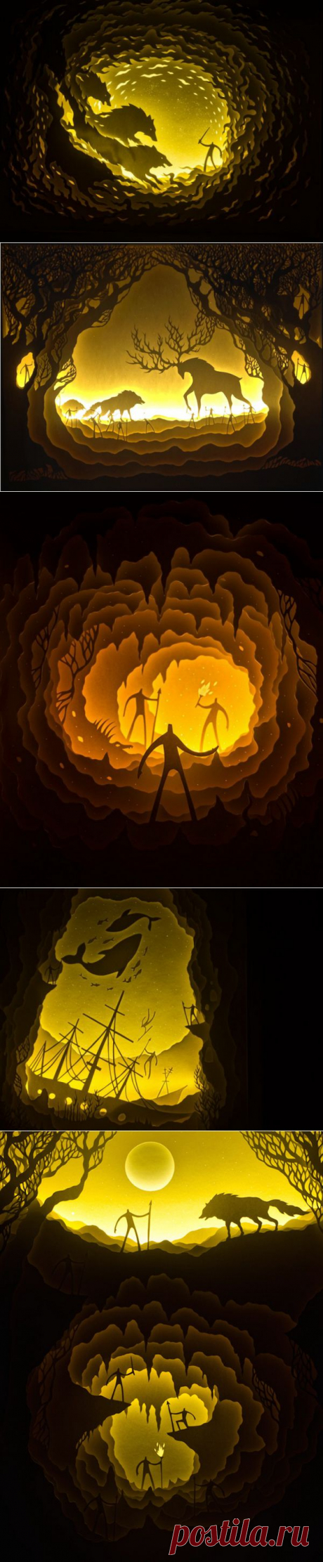 Бумажные сказки Hari &amp; Deepti - в блоге Blogbaster.org