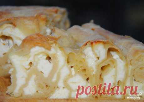 Баница с брынзой - пошаговый кулинарный рецепт на Повар.ру