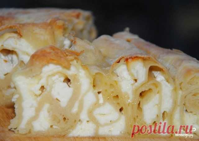 Баница с брынзой - пошаговый кулинарный рецепт на Повар.ру