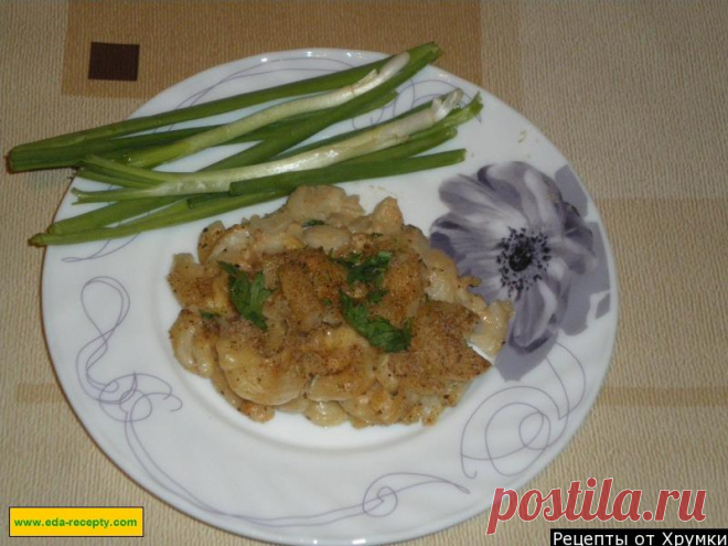 Макароны с сыром в духовке
