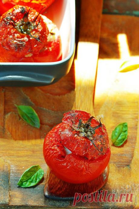 Помидоры с начинкой из трески | Четыре вкуса