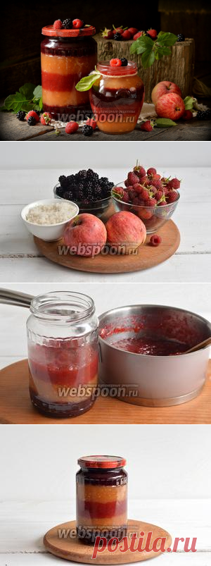 Полосатое яблочное повидло рецепт с фото, как приготовить на Webspoon.ru