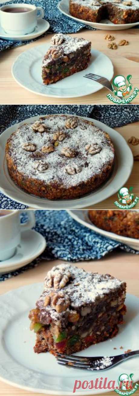 Ореховый пирог в мультиварке - кулинарный рецепт