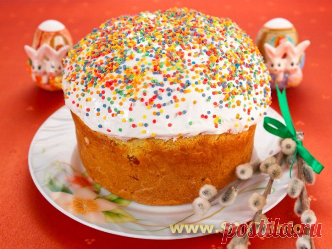 Кулич шафрановый от Анастасии Скрипкиной