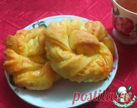 Хлебные булочки с сыром – кулинарный рецепт