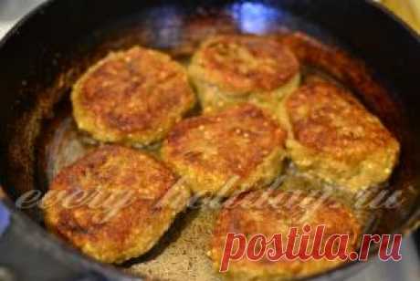 Котлеты из баклажанов и мяса не надо