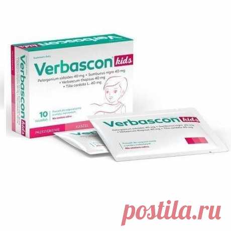 VERBASCON KIDS Raspberry flavor 5g x 10 sachets VERBASCON KIDS UK Raspberry flavor stimulates the body's natural defenses. It increases immunity and soothes throat irritations.