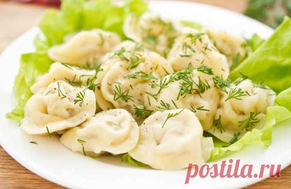 Пельмени домашние, очень вкусные