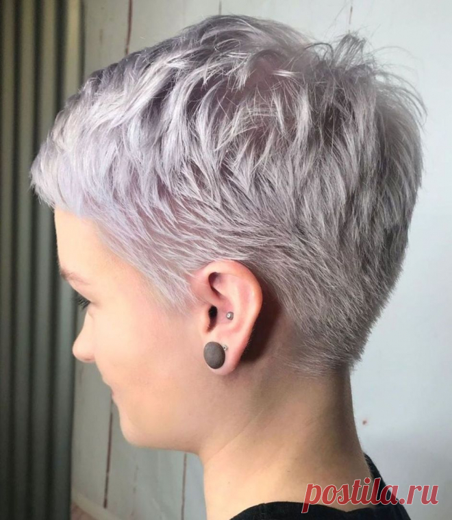 Neat Short Pixie Cut For Fine Hair