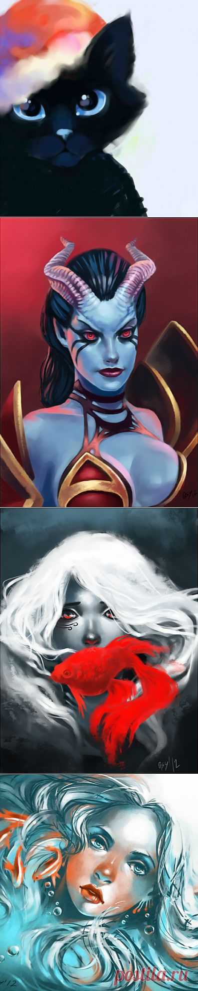 Эйси's art. Часть 2 » Фэнтези, фантастика, игры.