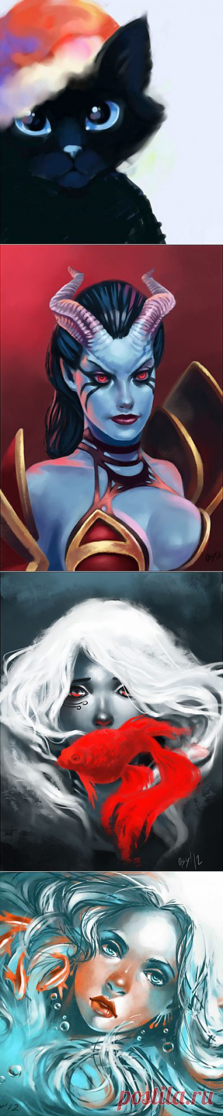 Эйси's art. Часть 2 » Фэнтези, фантастика, игры.