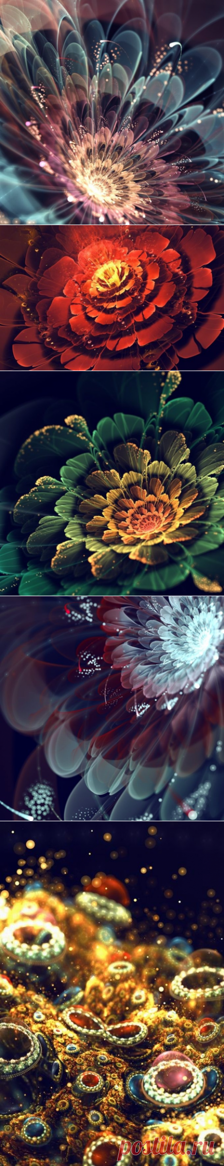Фрактальное искусство | Colors.life