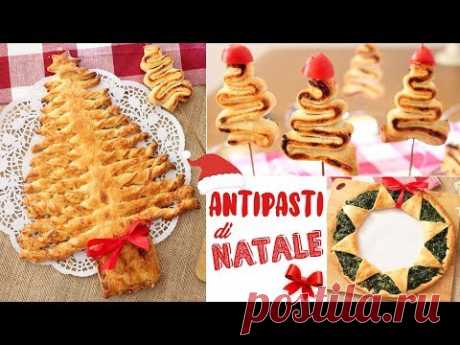 ANTIPASTI DI NATALE 🎄: RICETTE FACILI E VELOCI CON LA PASTA SFOGLIA -   Christmas appetizers