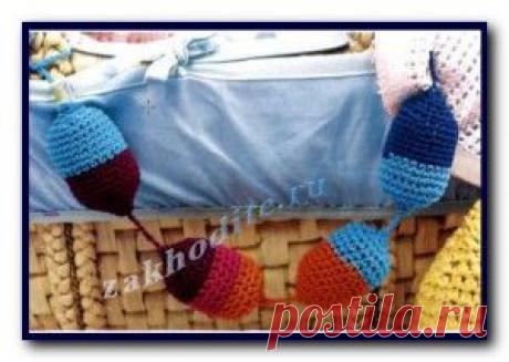 Вязанные погремушки | В ГОСТЯХ У КАРИНЫ