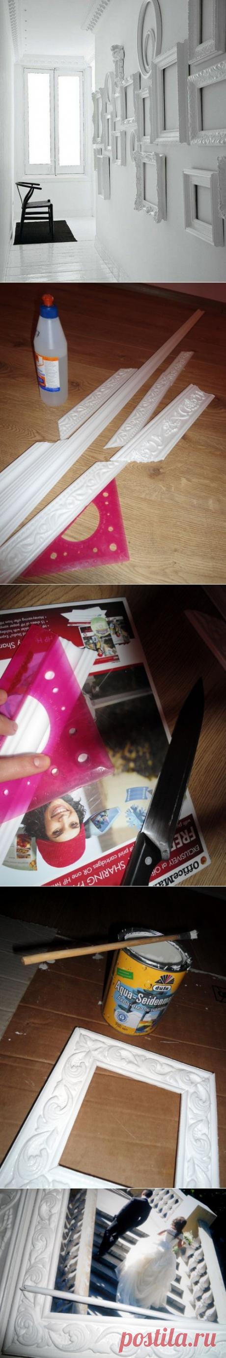 Рамки для фото, вышивок и проч. своими руками — Рукоделие