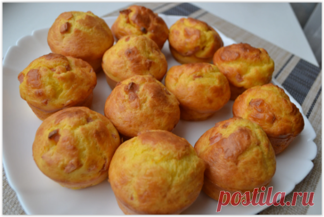 3 яйца, 3 ложки сметаны и муки - готовим вкуснющий перекус от которого невозможно отказаться!