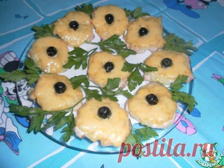 Куриные отбивные с ананасами Кулинарный рецепт