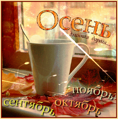 Красивой осени! - анимационные картинки с пожеланием. - АНИМАЦИОННЫЕ ОТКРЫТКИ С ПОЖЕЛАНИЯМИ И ПОЗДРАВЛЕНИЯМИ. - Группы Мой Мир