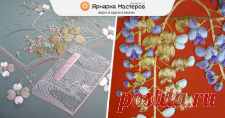 Необыкновенная красота японской вышивки Даже при мимолётном знакомстве с японской традиционной вышивкой сталкиваешься с таким огромным количеством техник и названий, что попытки разобраться в формате одной статьи неминуемо терпят фиаско.