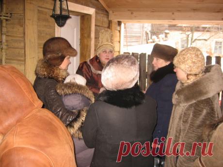 Желающих попасть в музей Коломенской пастилы в день открытия (24.01.2009 г.) было много...