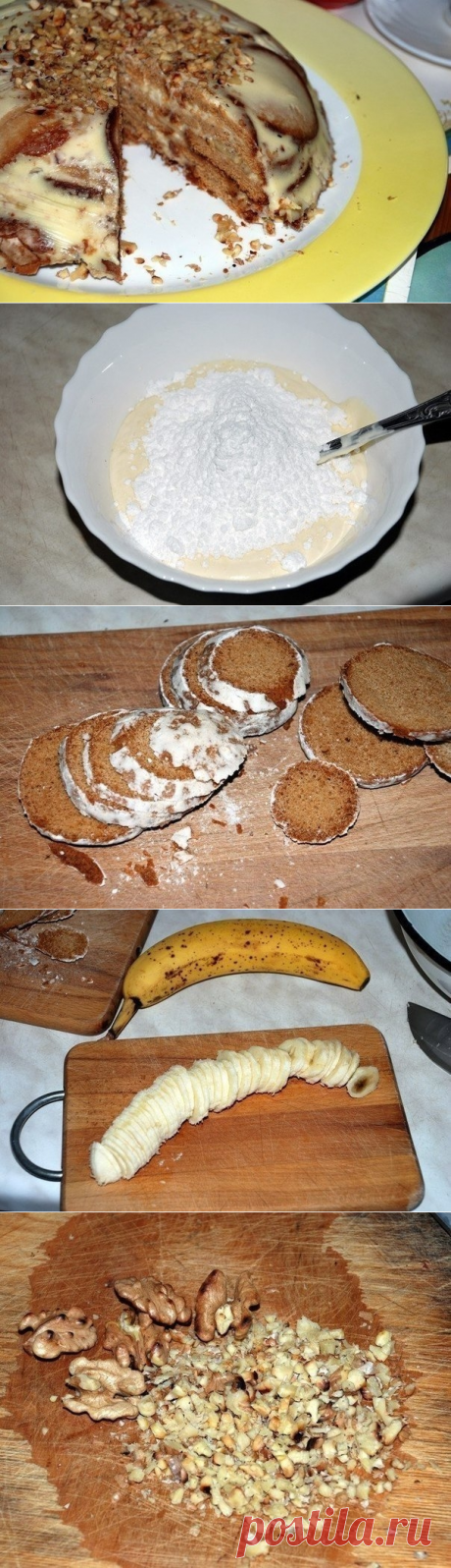 Как приготовить холодный торт - рецепт, ингридиенты и фотографии