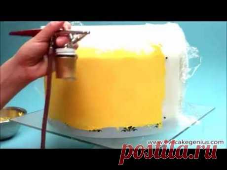 Fleur de Lis Cake Stencil