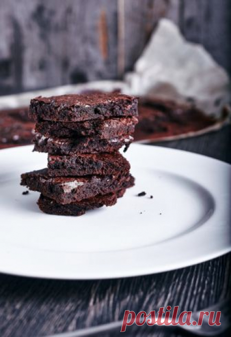 Брауни из какао-порошка: простой рецепт с пошаговыми фото | Foooding / Фудблог