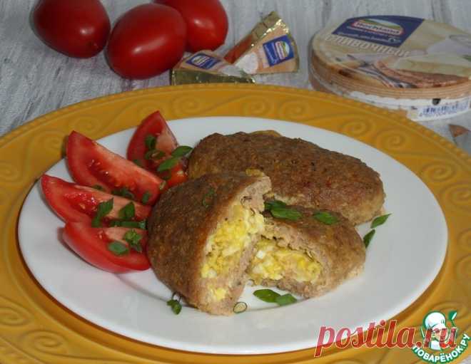 Запеченные зразы с сырной начинкой – кулинарный рецепт