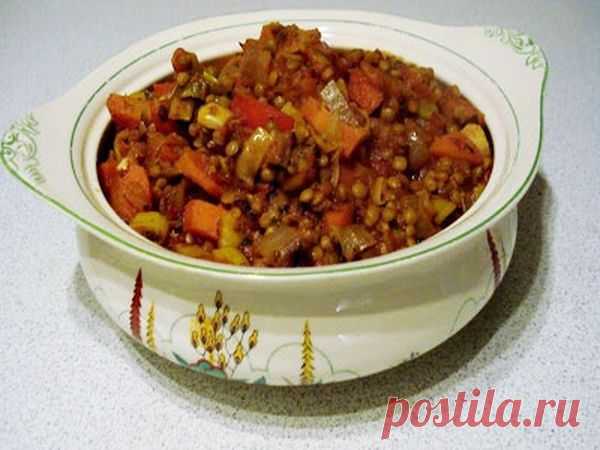 Чечевица с овощами - Пошаговый рецепт с фото своими руками Чечевица с овощами - Простой пошаговый рецепт приготовления в домашних условиях с фото. Чечевица с овощами - Состав, калорийность и ингредиенти вкусного рецепта.