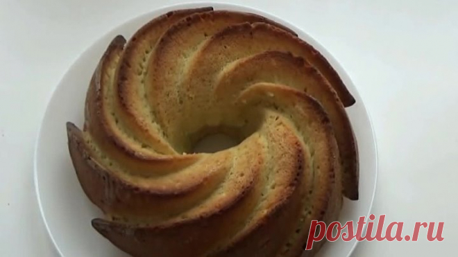 Воздушный Кекс на Сметане